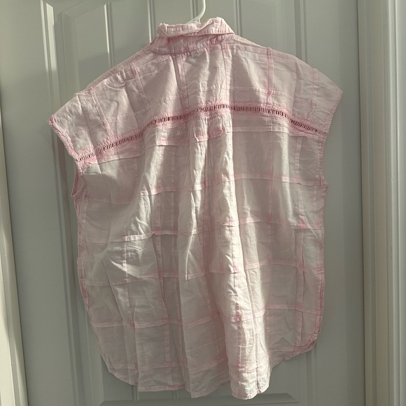 Pilcro Anthropologie, XS, oversized box barbiecore tee - Picture 2 of 7